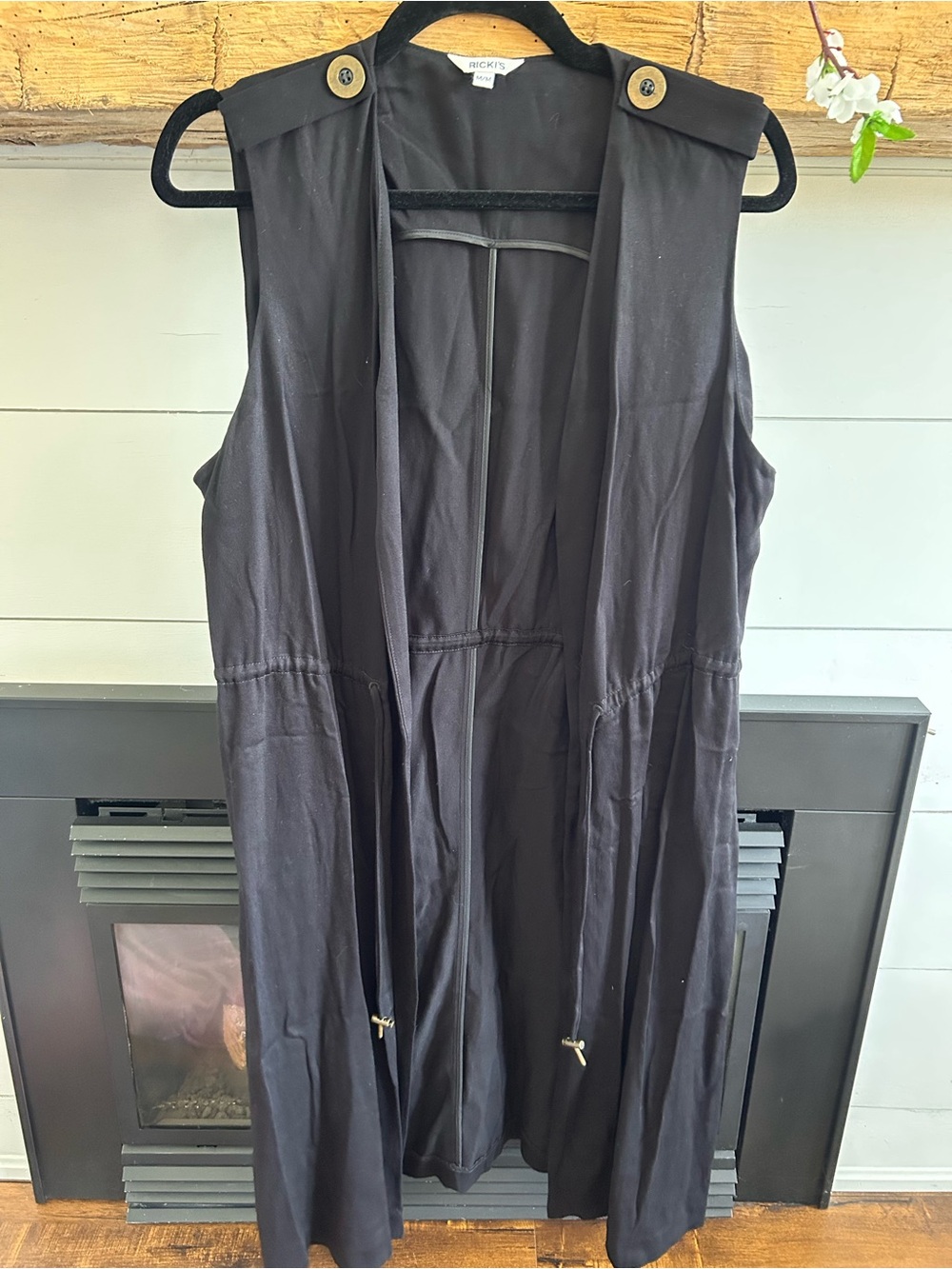 Ricki's Black Women's Vest